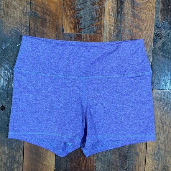 FLEO Apex Contour Mid Rise Workout Shorts Women’s Amethyst Orchid Size Large - Picture 7 of 8